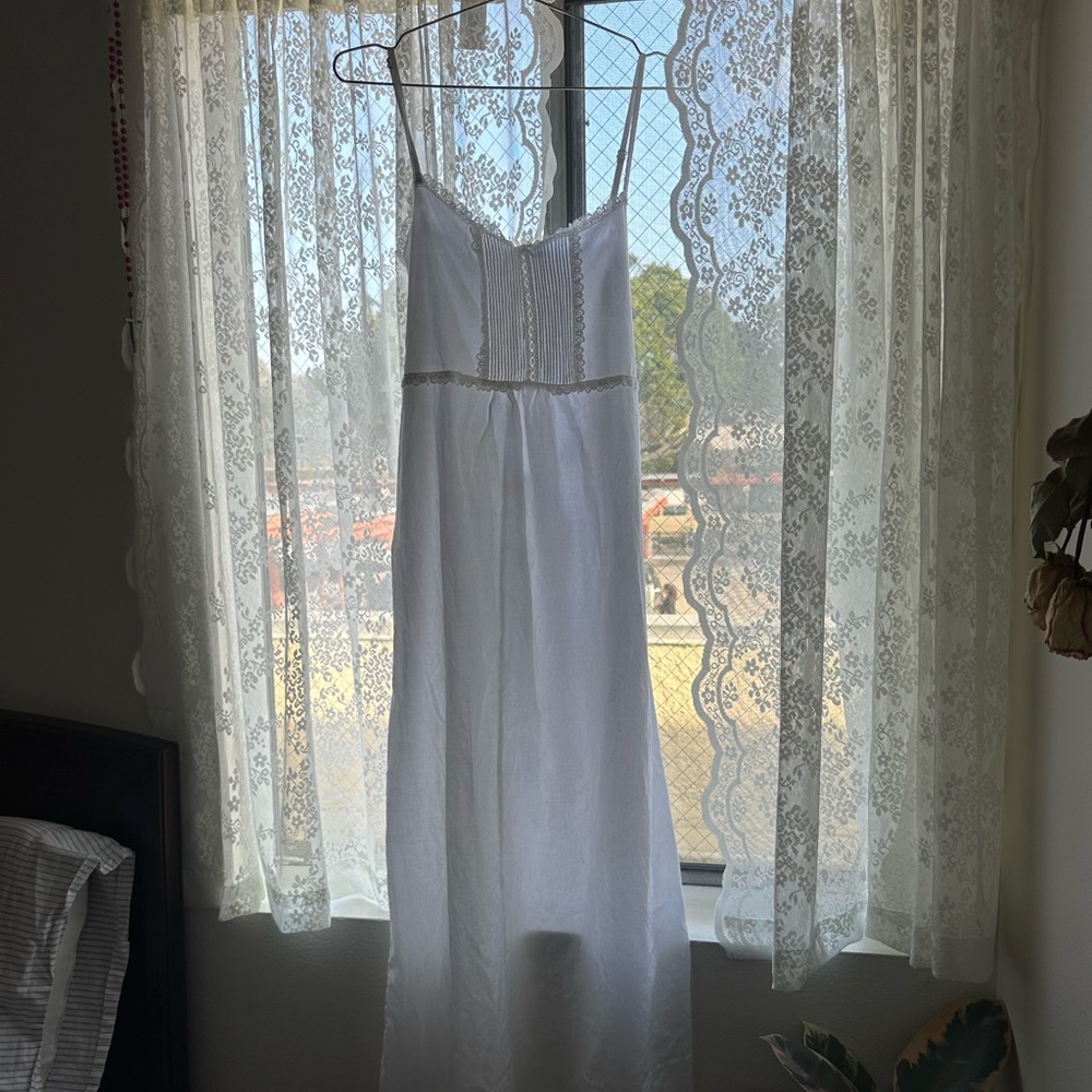 White Brandy Melville Maxi Dress